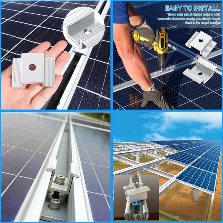 solar mounting system clamp